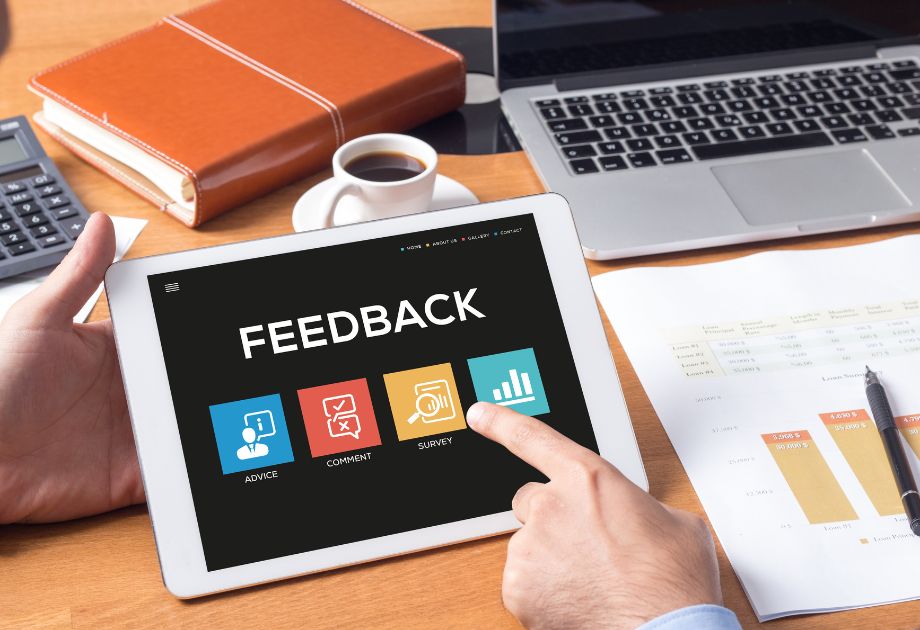 Gathering feedback for your event